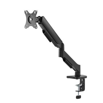Monitor desk mount, mechanical spring, 17-32" 9 kg, black