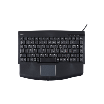 Kablet minitastatur med touchpad, sort